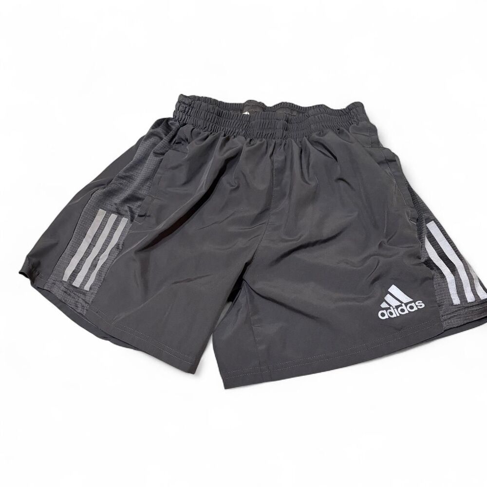 Adidas Men's Grey Shorts